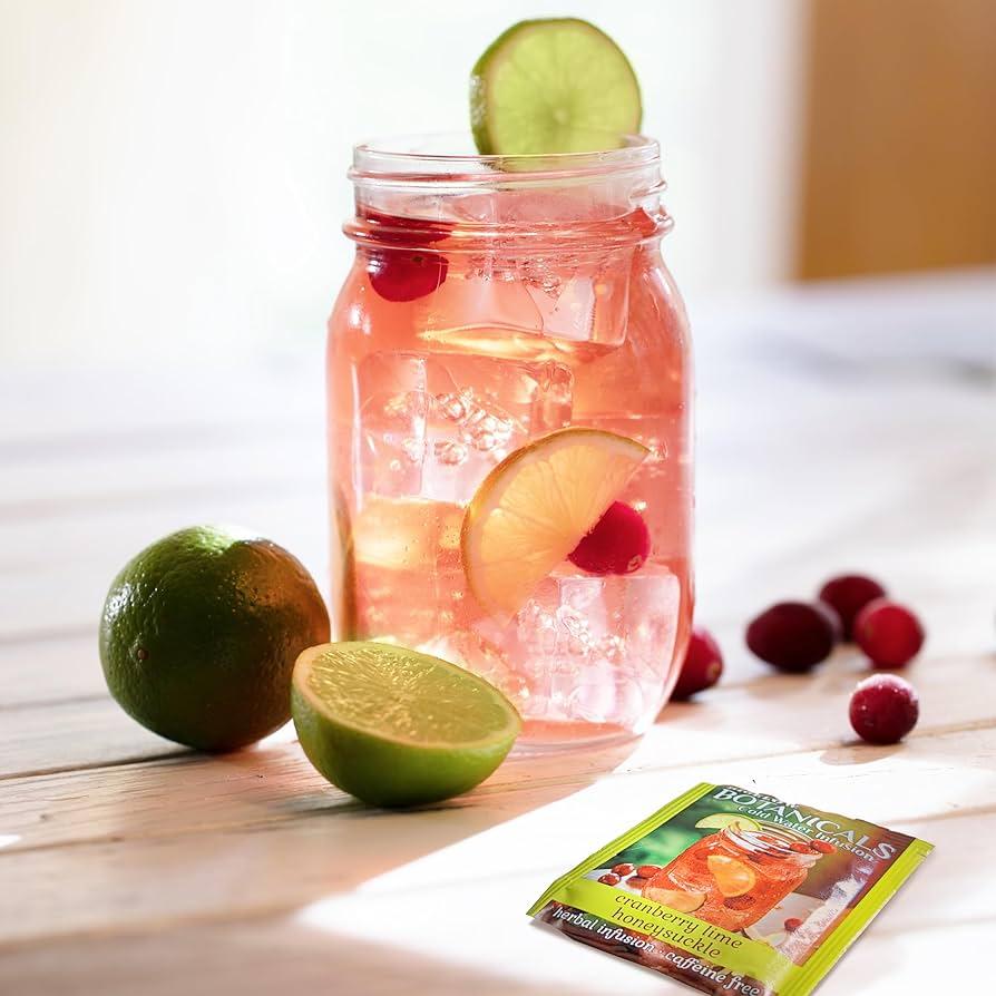 Cranberry Lime Refresh Infused Water