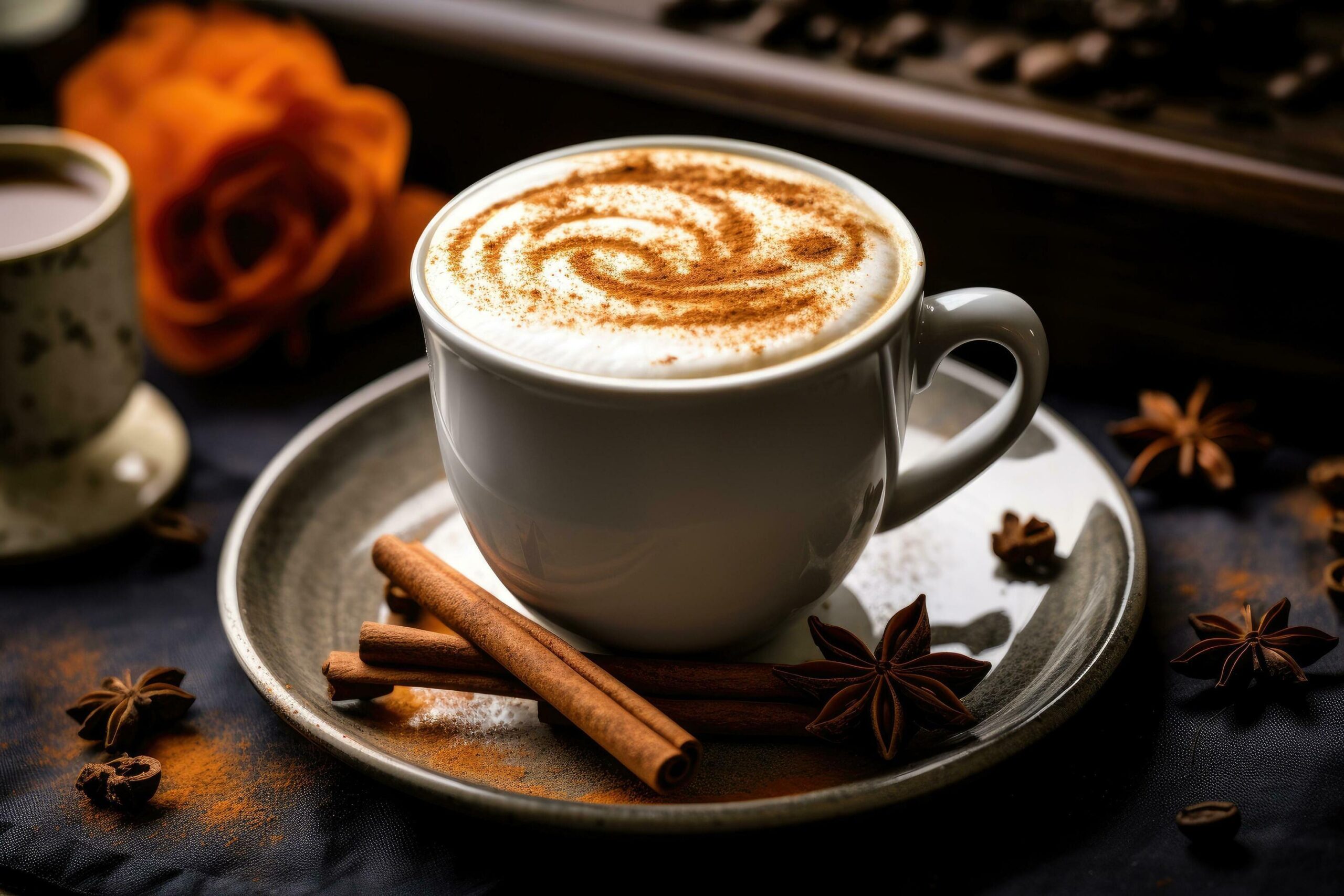 Cinnamon Orange Chai Infused Latte