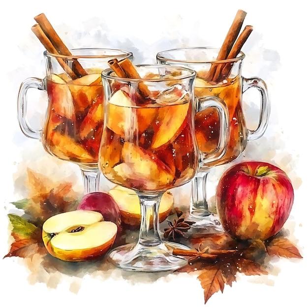 Spiced Apple Cinnamon Infused Cider