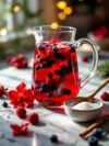 Sweet Holiday Berry Hibiscus Tea Infusion
