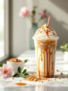 Ultra Smooth Caramel Ribbon Crunch Frappuccino À La Starbucks
