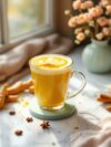 Golden Turmeric Latte for Cozy Nights À La Starbucks