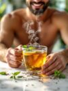 Herbal Eucalyptus Peppermint Tea Infusion for Breathing