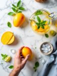 Bright Mango Mint Water Infusion for Refreshment