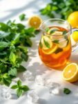 Garden Mint Infused Iced Tea