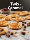 Twix and Caramel Swirl Cookies