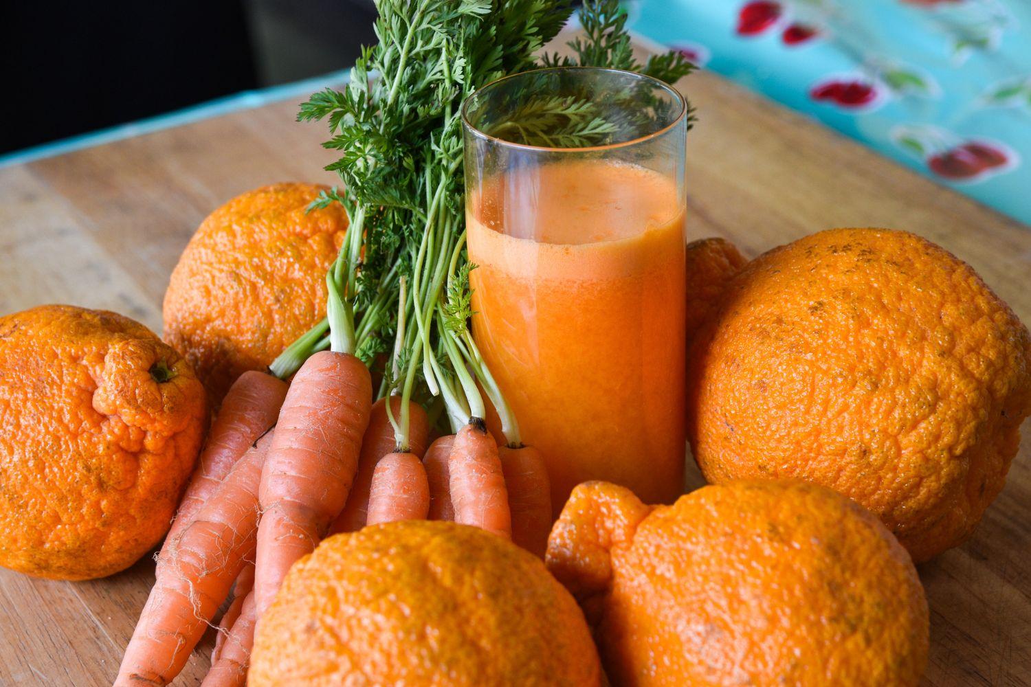 Carrot Ginger Vitality Juice Infusion