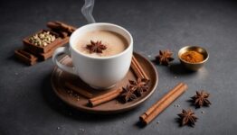 Chai-Spiced Infused Tea Latte