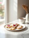 Valentine Spritz Cookies With a Hint of Amaretto