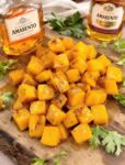 Amaretto Sour Glazed Roasted Squash