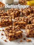 Butterfinger Chocolate Chip Cookie Bars