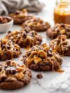 Snickers Caramel Brownie Cookies