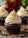 Chocolate Stout Valentine’s Cupcakes With Cream Cheese Frosting