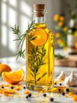 Bright Citrus Rosemary Olive Oil Infusion for Cooking