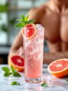 Invigorating Grapefruit Mint Sparkling Water