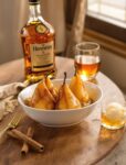 Hennessy Cognac Glazed Pears