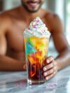 Pepsi Unicorn Fizz Explosion (Pepsi, Rainbow Sherbet, Whipped Cream)