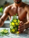 Crisp Cucumber Dill Oil Infusion for Salads
