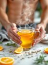 Crisp Fennel Orange Tea Infusion for Digestion