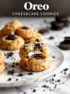 Oreo Cheesecake Cookies