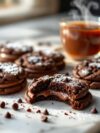 Nutella-Stuffed Brownie Cookies When… You’ve Run Out of Excuses for Being Late to Everything.