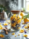 Herbal Chamomile Lavender Mocktail Drink Kit in a Jar