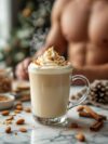 Nutty Almond Christmas Eggnog Milk