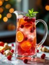 Cranberry Orange Ginger Ale Holiday Infusion