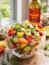 Pimm’s Cup Fruit Salad for Holiday Parties