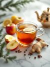 Christmas Fruity Holiday Apple Ginger Tea Infusion