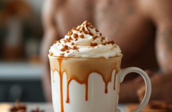 Warm Gingerbread Latte Milk Infusion