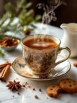 Festive Gingerbread Spice Tea Infusion