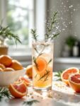 How to Create an Uplifting Grapefruit and Rosemary Spritz