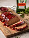 Jägermeister Meatloaf With Cranberry Glaze
