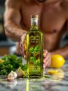 Earthy Parsley Garlic Olive Oil Infusion With Lemon