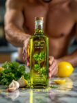 Earthy Parsley Garlic Olive Oil Infusion With Lemon