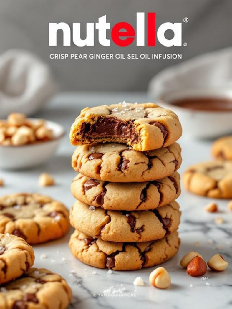 Nutella Hazelnut & Sea Salt Cookies - InfusionLab: The Science & Art of ...