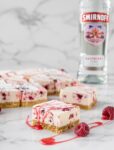 Smirnoff Raspberry Vodka Cheesecake Bars