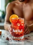 Red Bull Tootsie Roll Tango (Red Bull, Chocolate Liqueur, Orange Juice)