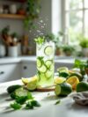 How to Prepare a Cooling Cucumber Lime Agua Fresca