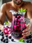 Fruity Blackberry Mint Tea Infusion for Summer