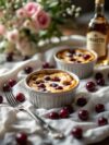 Amaretto Cherry Clafoutis for Two on Valentine’s Day