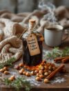 Decadent Hazelnut Coffee Liqueur to Sip by the Fire!