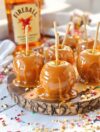 Fireball Whiskey-Spiced Caramel Apples