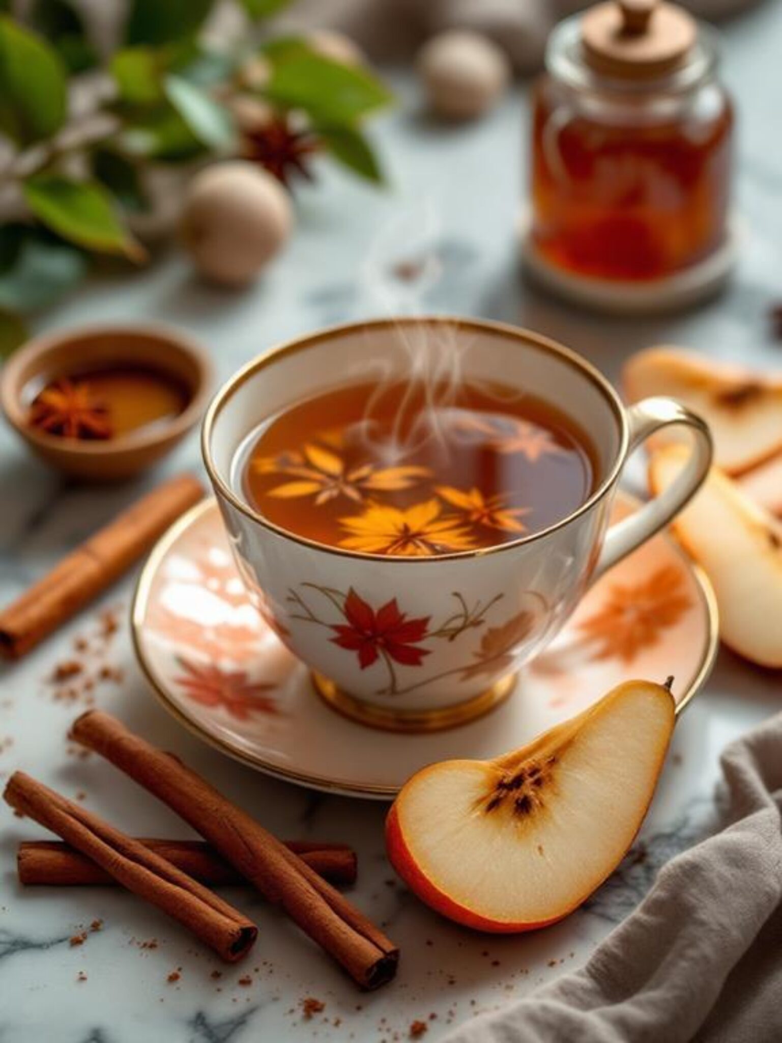 Inviting Spiced Pear and Cinnamon Tea Infusion - InfusionLab: The ...