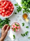 Refreshing Watermelon Mint Infusion for Parties