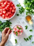 Refreshing Watermelon Mint Infusion for Parties