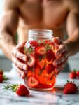 Fruity Strawberry Rosemary Infused Vinegar