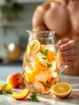 Refreshing Peach Lemonade Water Infusion for Summer