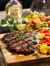 Patron Silver Tequila Marinated Steak